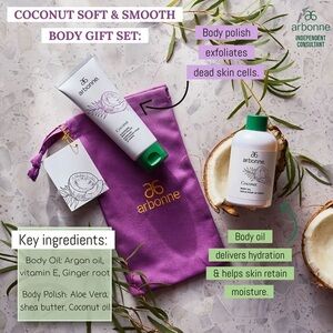 Arbonne coconut set
